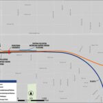 Map of the LA-A Fullerton Stations Improvement